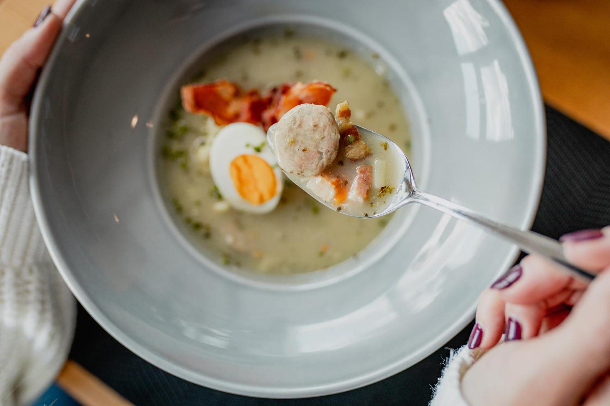 Hotel Marina Club 奥尔什丁 外观 照片 A bowl of borsch